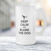 Houd kalm en maak de hond de schuld.