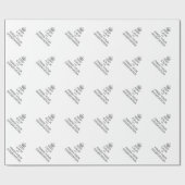 Houd kalm en maak uw Dissertation af Cadeaupapier (Vlak)