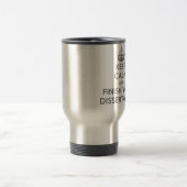 Houd kalm en maak uw Dissertation af Reisbeker (Center)