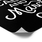 Houd kalm en Maart op het Poster van het Afstudere (Hoek)