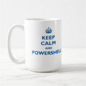 Houd kalm en Mok PowerShell (Links)