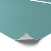 Houd kalm en neem de pillen (in alle kleuren) poster (Hoek)