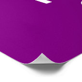 Houd kalm en nit op poster (Hoek)