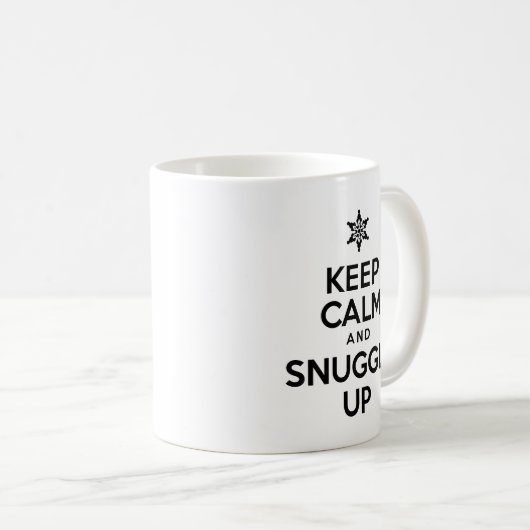 Houd kalm en omhoog de Mok van de Winterspelen (Voorkant rechts)