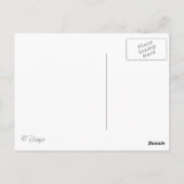 Houd kalm en partij aan briefkaart (Achterkant)