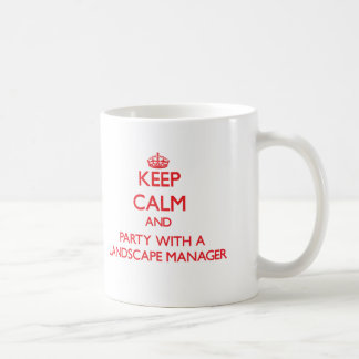 Houd Kalm en Partij met een Landschapsmanager Koffiemok