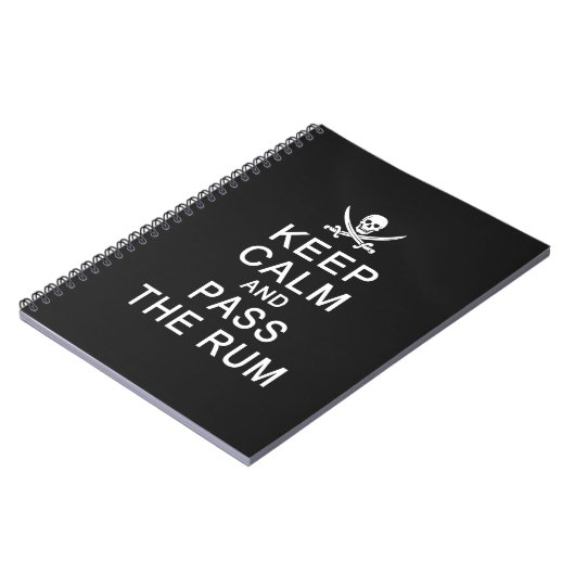 Houd kalm en pas het aangepaste notitieboek van de (Linkerzijde)