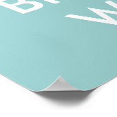 Houd kalm en penseel goed poster voor tandheelkund (Hoek)