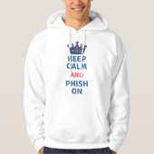Houd kalm en phish op T-shirt TShirt (Voorkant)