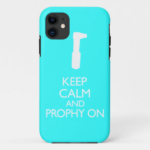 Houd kalm en profie op iPhone 5 hoesje