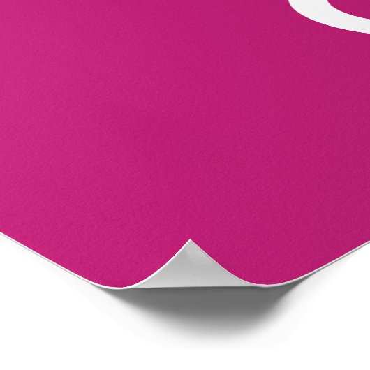 Houd kalm en Sing aan Poster (Hoek)