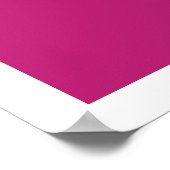 Houd kalm en Sing aan Poster (Hoek)