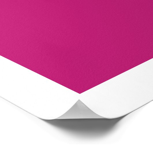 Houd kalm en Sing aan Poster (Hoek)