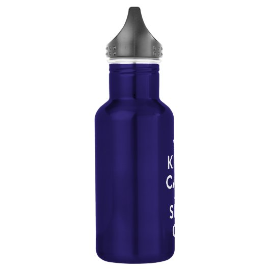 Houd kalm en Sing aan Waterfles (Links)