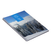 Houd kalm en skie aan notitieboek (Rechterzijde)