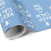 Houd kalm en sklikken op aangepast papier voor het (Rol Hoek)