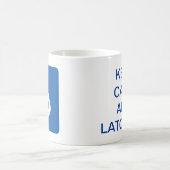 Houd kalm en sluiting op Mok (Center)