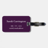 Houd kalm en speel aan (klarinet) (om het even wel bagagelabel (Achterkant horizontaal)