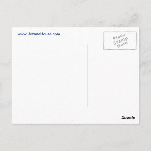 Houd kalm en speel op Briefkaart (Achterkant)