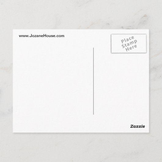 Houd kalm en speel op zwart Briefkaart (Achterkant)