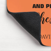 Houd Kalm en Speel Schaak Muismat Gift Mannen (Hoek)