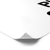 Houd kalm en speel Soccer Poster (Hoek)