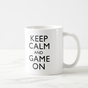 HOUD KALM EN SPEL - HET STOOTKUSSEN VAN HET SPEL KOFFIEMOK