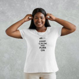 Houd kalm en Spint op de slaapkast van de ketch T-shirt