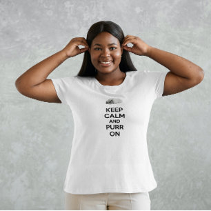 Houd kalm en Spint op de slaapkast van de ketch T-shirt