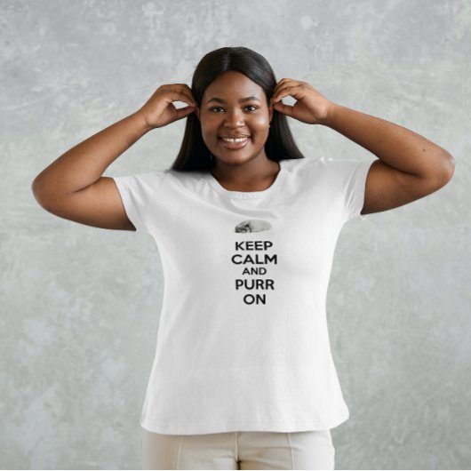 Houd kalm en Spint op de slaapkast van de ketch T-shirt