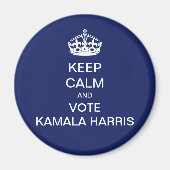 Houd kalm en stem Kamala Harris Magneet (Voorkant)