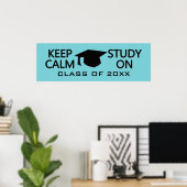 Houd kalm en Studie over het poster van de douanek (Thuiskantoor)