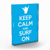 Houd kalm en Surf aan Fotoblokken (Links)