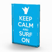 Houd kalm en Surf aan Fotoblokken (Rechts)