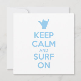 Houd kalm en Surf aan Kaart