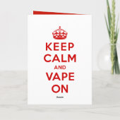 Houd kalm en tape aan kaart (Achterkant)