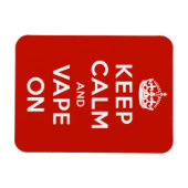 Houd kalm en tape aan magneet (Horizontaal)