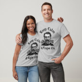 Houd kalm en tape op T-shirt (Unisex)