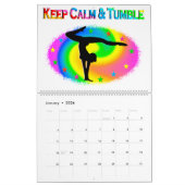 HOUD KALM EN TUMBLE GYMNASTIEK KALENDER (Jan 2026)