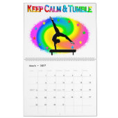 HOUD KALM EN TUMBLE GYMNASTIEK KALENDER (Mar 2027)