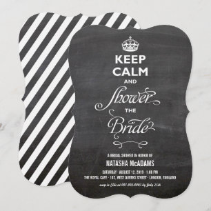 Houd kalm en vertoon het bruine schimmelbord kaart