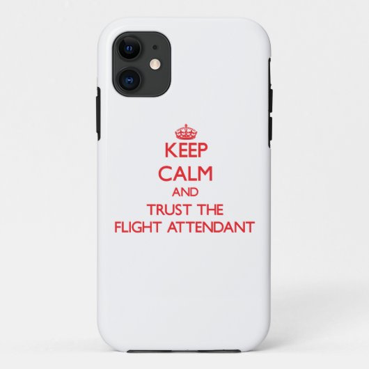 Houd Kalm en vertrouw op de Begeleidende van de Vl Case-Mate iPhone Case (Achterkant)