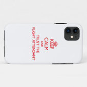 Houd Kalm en vertrouw op de Begeleidende van de Vl Case-Mate iPhone Case (Achterkant (horizontaal))