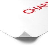 Houd Kalm en vertrouw op de Chartered Accountant Poster (Hoek)