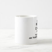 Houd kalm en vertrouw op de luchtverkeersleider koffiemok (Center)