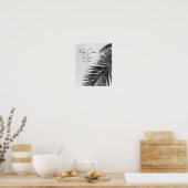 Houd kalm en verwijder de witte palmen poster (Keuken)