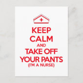 Houd kalm en verwijder uw mieren briefkaart (Voorkant)