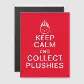 Houd kalm en verzamel plakjes magnetisch Kaart (Voorkant / Achterkant)