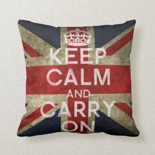 Houd kalm en voer de piloot uit kussen