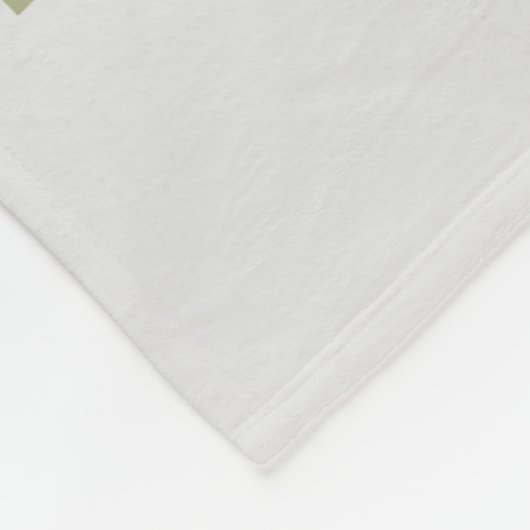 Houd kalm en voer uit op 4-panelniveau fleece deken (Hoek)